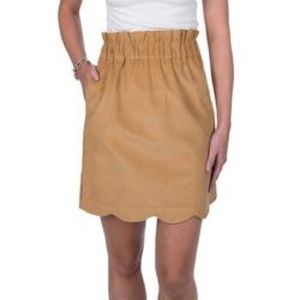 LJ Corduroy Scalloped Skirt